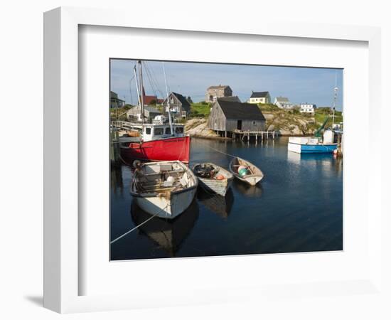 Peggy's Cove, Nova Scotia, Canada, North America-Michael DeFreitas-Framed Photographic Print