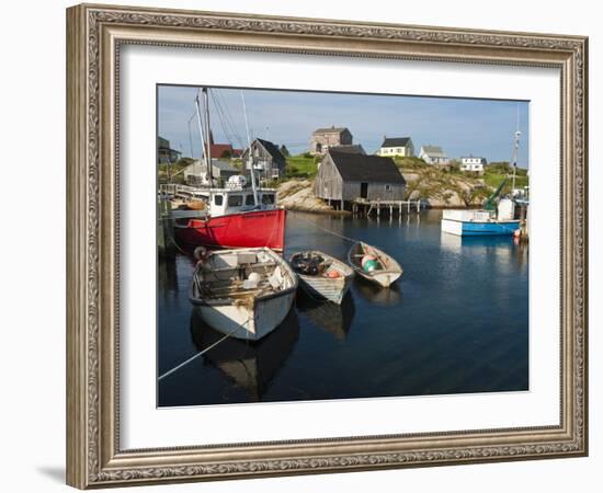 Peggy's Cove, Nova Scotia, Canada, North America-Michael DeFreitas-Framed Photographic Print