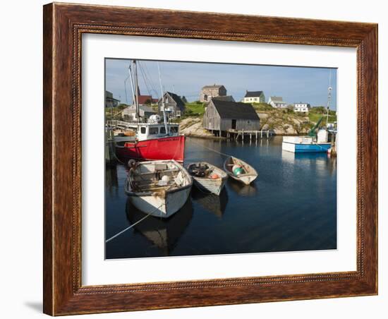 Peggy's Cove, Nova Scotia, Canada, North America-Michael DeFreitas-Framed Photographic Print