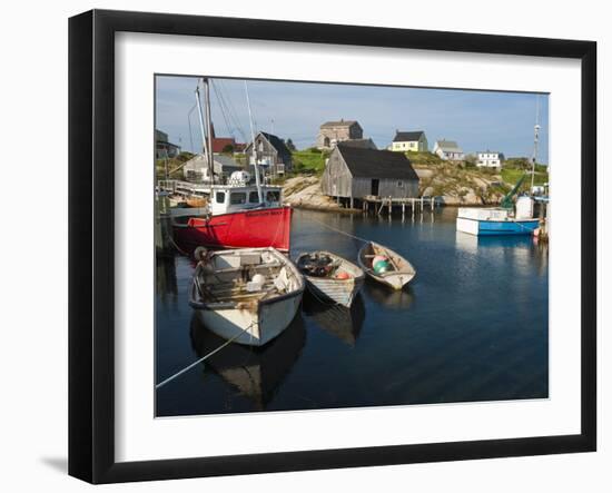 Peggy's Cove, Nova Scotia, Canada, North America-Michael DeFreitas-Framed Photographic Print