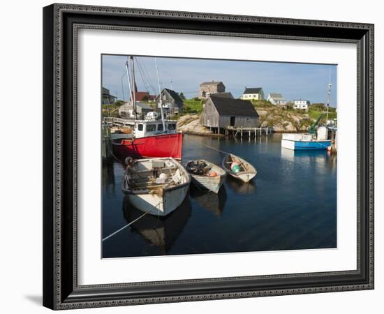 Peggy's Cove, Nova Scotia, Canada, North America-Michael DeFreitas-Framed Photographic Print