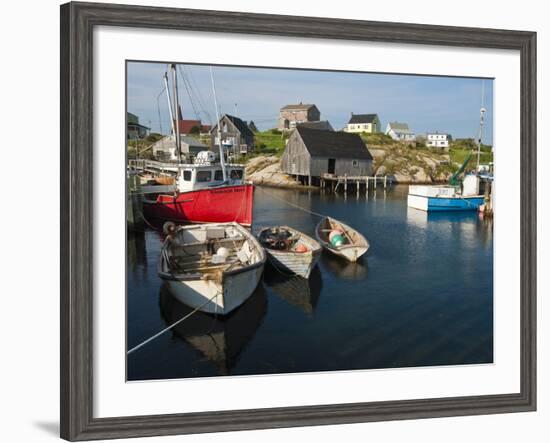 Peggy's Cove, Nova Scotia, Canada, North America-Michael DeFreitas-Framed Photographic Print