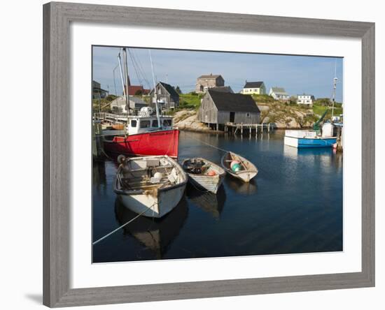 Peggy's Cove, Nova Scotia, Canada, North America-Michael DeFreitas-Framed Photographic Print