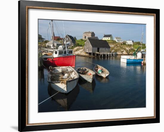 Peggy's Cove, Nova Scotia, Canada, North America-Michael DeFreitas-Framed Photographic Print