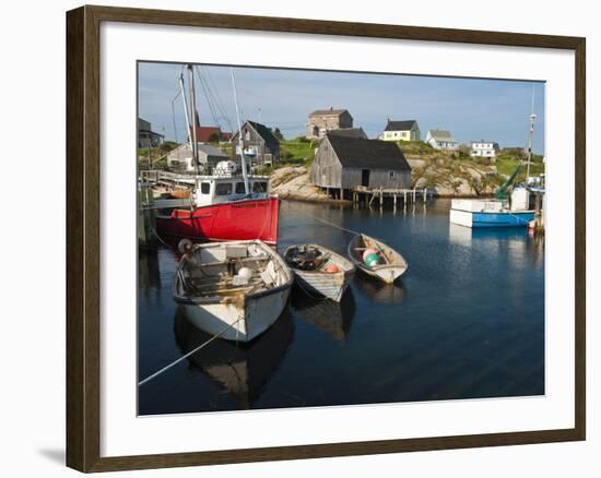 Peggy's Cove, Nova Scotia, Canada, North America-Michael DeFreitas-Framed Photographic Print