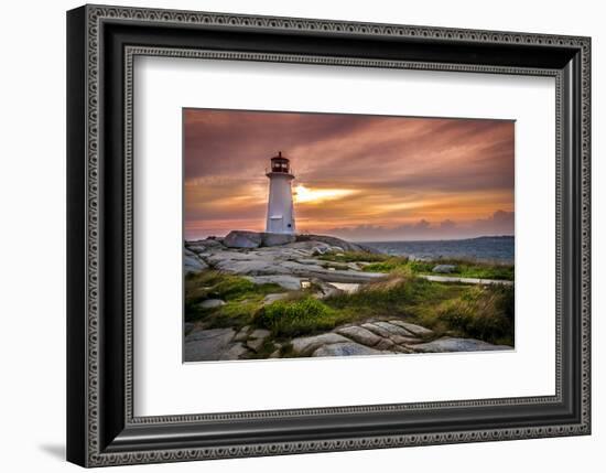 Peggy's Cove St. Margarets Bay-null-Framed Art Print