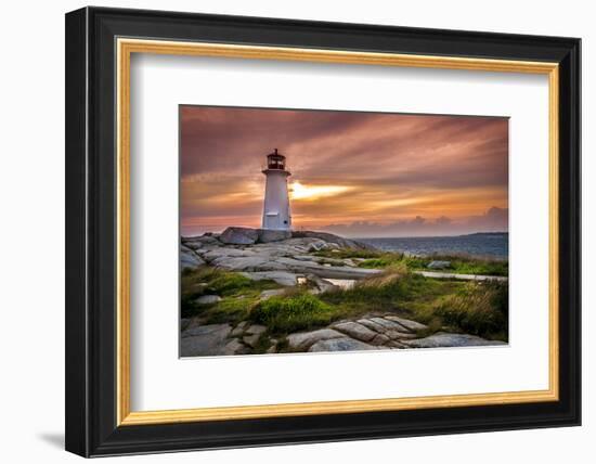 Peggy's Cove St. Margarets Bay-null-Framed Art Print