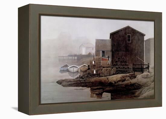 Peggy's Cove-David Knowlton-Framed Premier Image Canvas