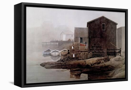 Peggy's Cove-David Knowlton-Framed Premier Image Canvas