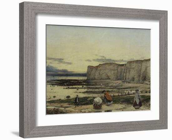 Pegwell Bay, Kent - a Recollection of October 5th 1858-William Dyce-Framed Giclee Print