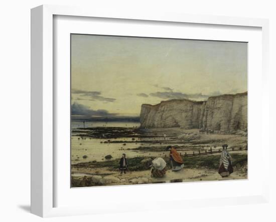 Pegwell Bay, Kent - a Recollection of October 5th 1858-William Dyce-Framed Giclee Print