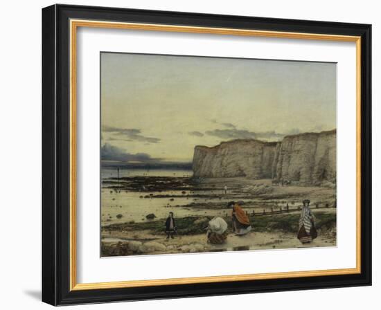 Pegwell Bay, Kent - a Recollection of October 5th 1858-William Dyce-Framed Giclee Print