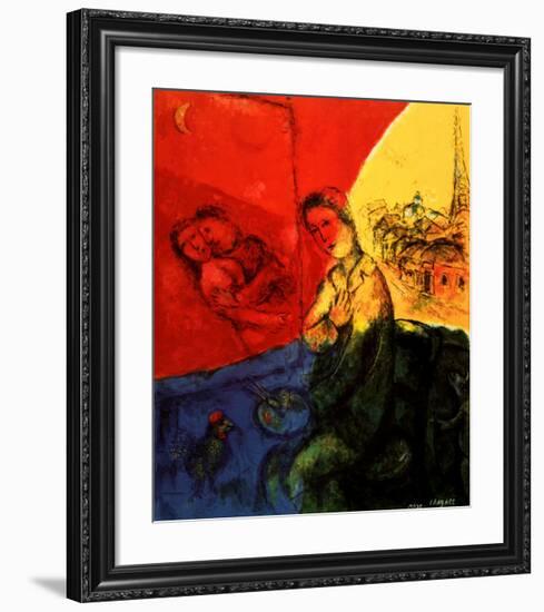 Peintre-Marc Chagall-Framed Art Print