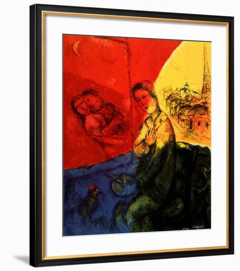 Peintre-Marc Chagall-Framed Art Print