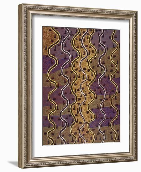 Peinture à points-null-Framed Giclee Print