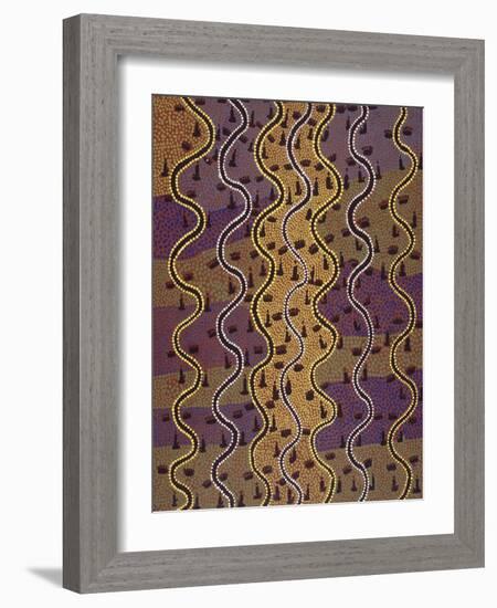 Peinture à points-null-Framed Giclee Print