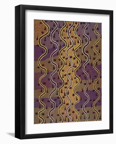 Peinture à points-null-Framed Giclee Print