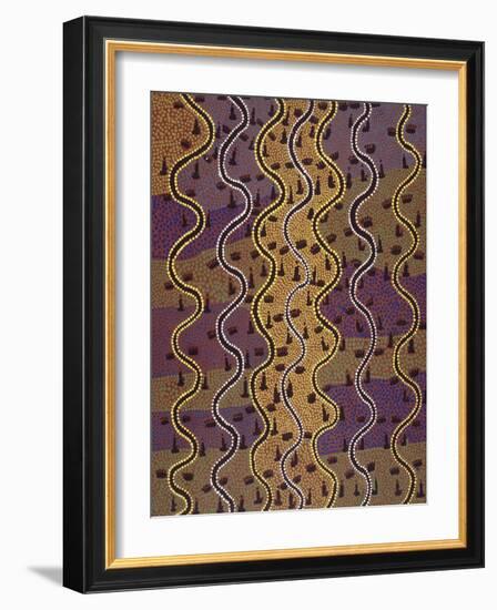 Peinture à points-null-Framed Giclee Print