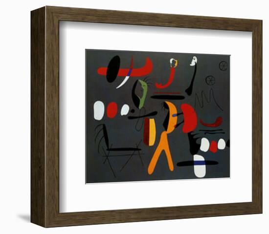 Peinture Collage-Joan Miro-Framed Art Print