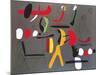 Peinture Collage-Joan Miro-Mounted Art Print
