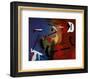 Peinture Composition-Joan Miro-Framed Art Print