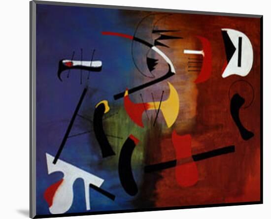 Peinture Composition-Joan Miro-Mounted Art Print