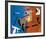 Peinture Composition-Joan Miro-Framed Art Print