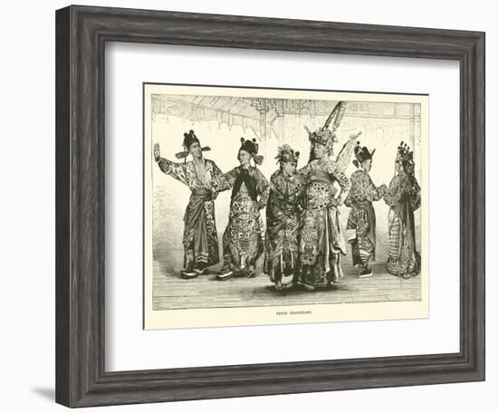 Pekin Tragedians-null-Framed Giclee Print