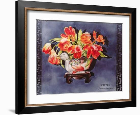 Peking Duck, 2011-Sandra Lawrence-Framed Giclee Print