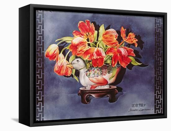 Peking Duck, 2011-Sandra Lawrence-Framed Premier Image Canvas