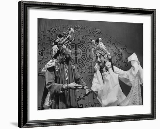 Peking Opera-Frank Scherschel-Framed Premium Photographic Print