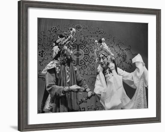 Peking Opera-Frank Scherschel-Framed Premium Photographic Print