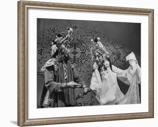 Peking Opera-Frank Scherschel-Framed Premium Photographic Print