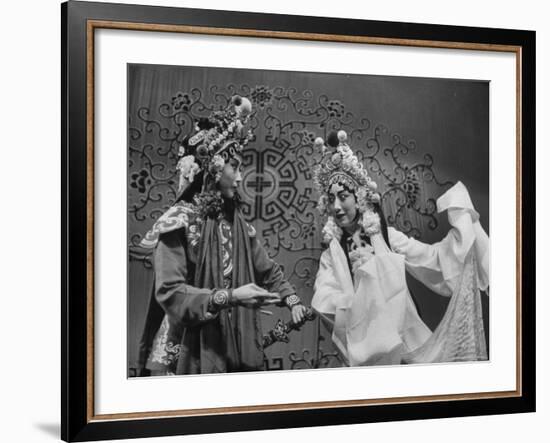 Peking Opera-Frank Scherschel-Framed Premium Photographic Print