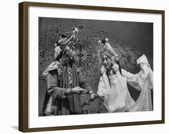 Peking Opera-Frank Scherschel-Framed Premium Photographic Print