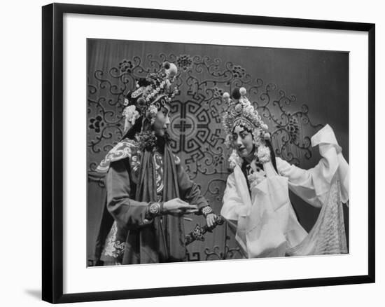 Peking Opera-Frank Scherschel-Framed Premium Photographic Print