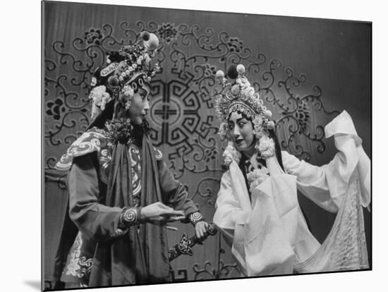 Peking Opera-Frank Scherschel-Mounted Premium Photographic Print