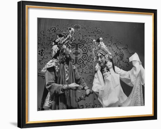 Peking Opera-Frank Scherschel-Framed Premium Photographic Print