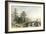 Peking West Gate-Thomas Allom-Framed Art Print