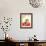 Pekingese Dog and Bush Warbler-Koson Ohara-Framed Giclee Print displayed on a wall