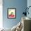 Pekingese Dog and Bush Warbler-Koson Ohara-Framed Giclee Print displayed on a wall
