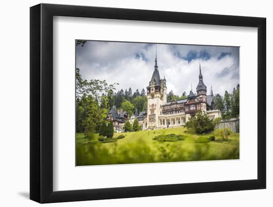 Peles Castle, a Palace Near Sinaia, Transylvania, Romania, Europe-Matthew Williams-Ellis-Framed Photographic Print