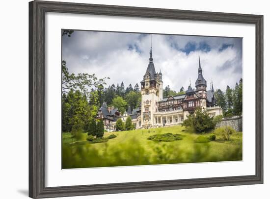 Peles Castle, a Palace Near Sinaia, Transylvania, Romania, Europe-Matthew Williams-Ellis-Framed Photographic Print