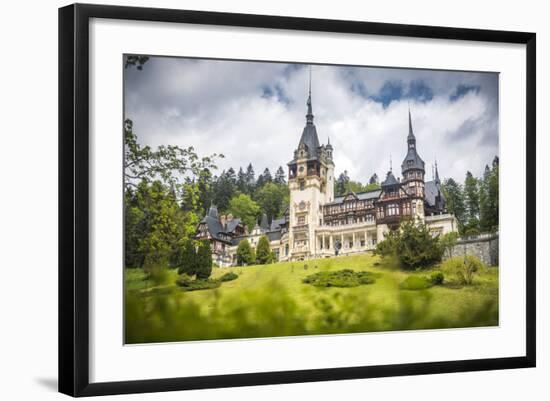 Peles Castle, a Palace Near Sinaia, Transylvania, Romania, Europe-Matthew Williams-Ellis-Framed Photographic Print