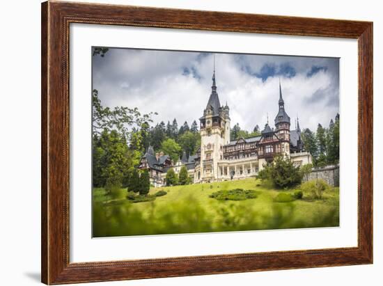 Peles Castle, a Palace Near Sinaia, Transylvania, Romania, Europe-Matthew Williams-Ellis-Framed Photographic Print