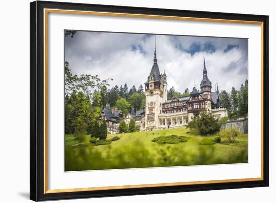 Peles Castle, a Palace Near Sinaia, Transylvania, Romania, Europe-Matthew Williams-Ellis-Framed Photographic Print