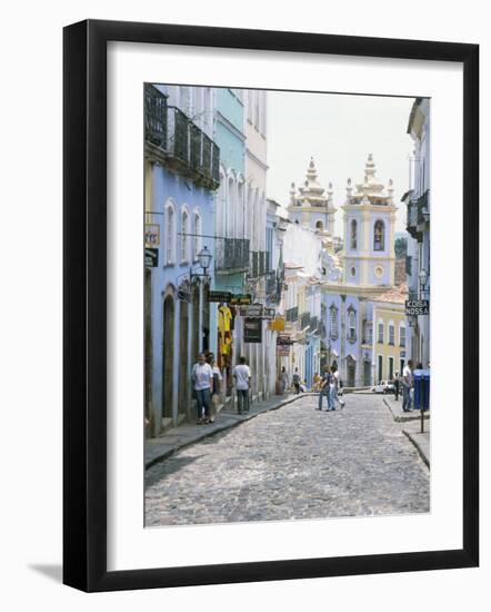 Pelhourinho, Salvador De Bahia, Unesco World Heritage Site, Bahia, Brazil, South America-G Richardson-Framed Photographic Print