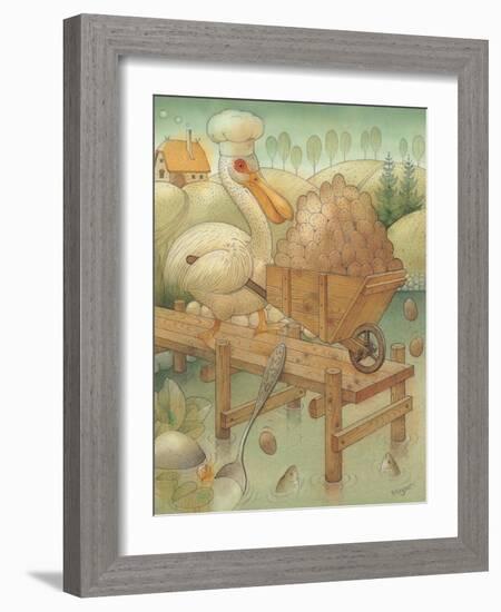 Pelican, 2005-Kestutis Kasparavicius-Framed Giclee Print