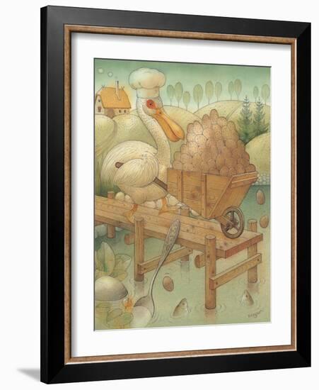 Pelican, 2005-Kestutis Kasparavicius-Framed Giclee Print