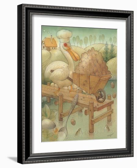 Pelican, 2005-Kestutis Kasparavicius-Framed Giclee Print